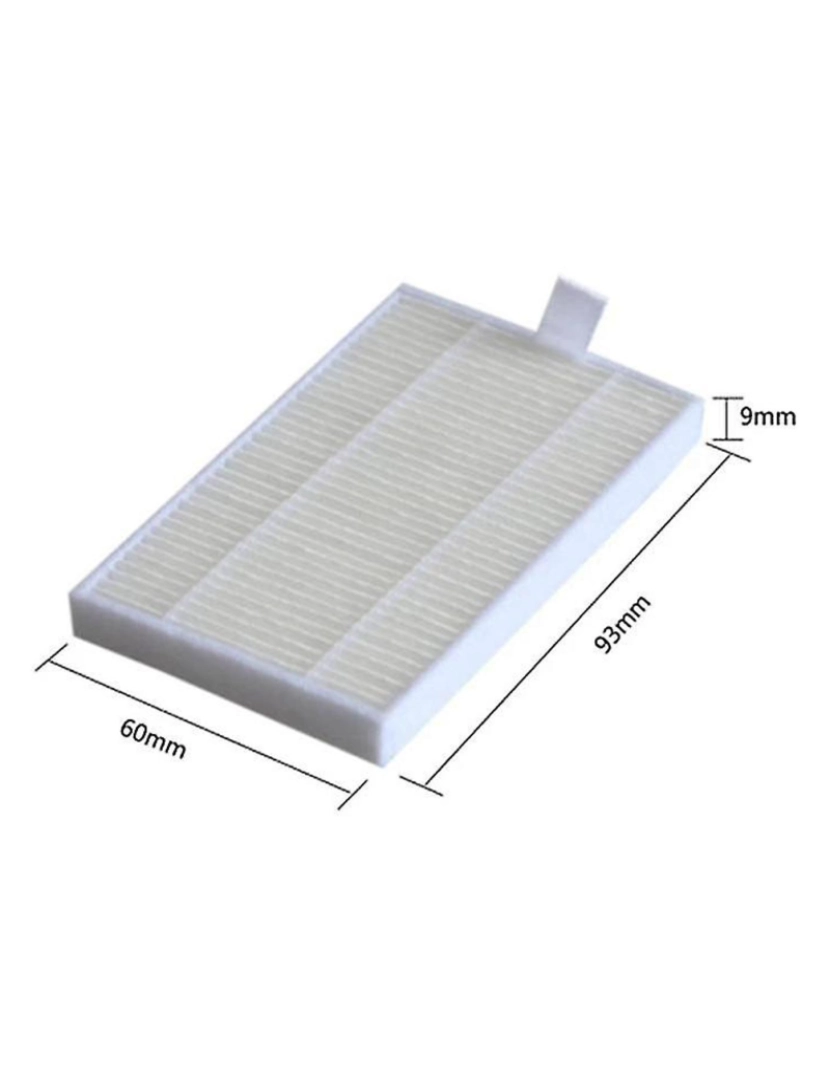 imagem de Filtro de pincel lateral principal e acessórios de substituição de pano de esfrego3