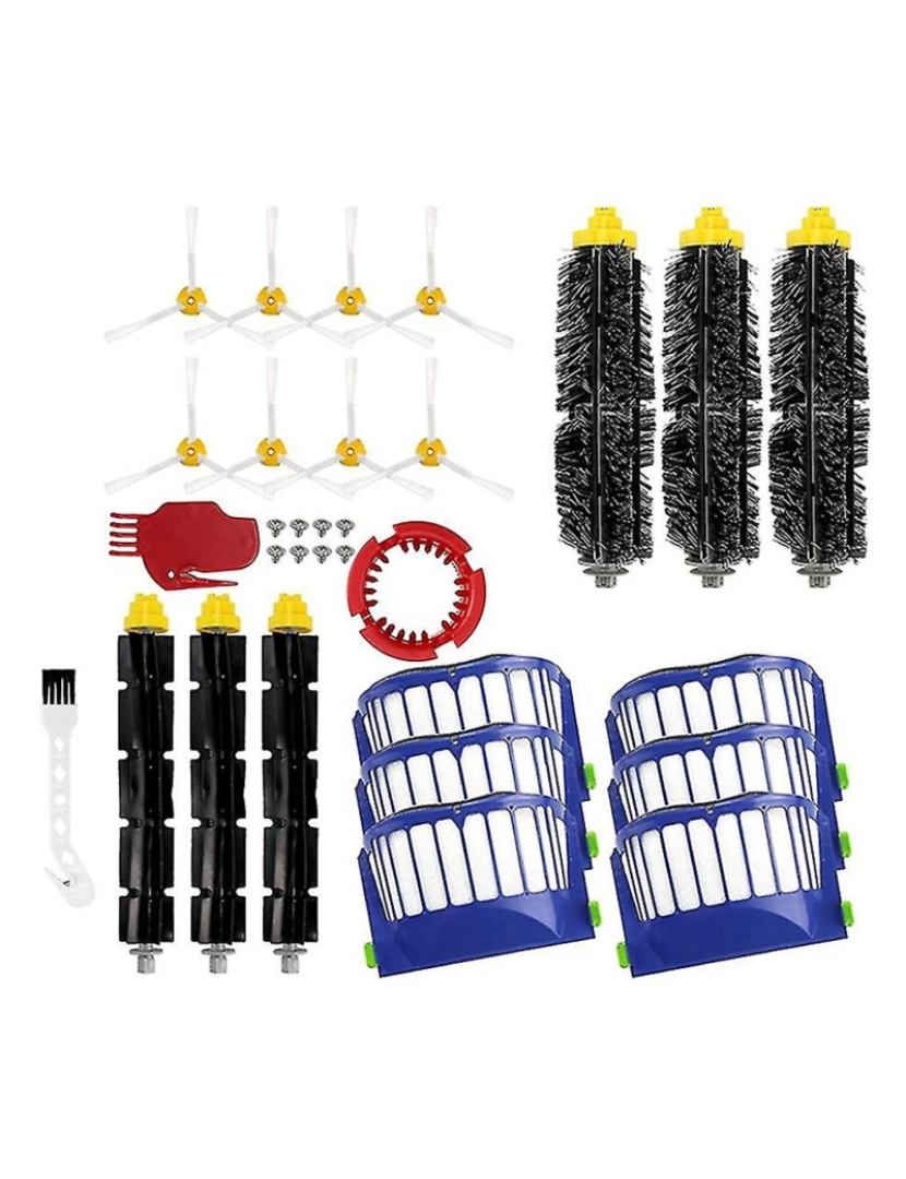 Crosmart - Kits de peças de reposição para 600 séries 690 680 660 650 e 500 séries 595 585 564 Vacual de robô