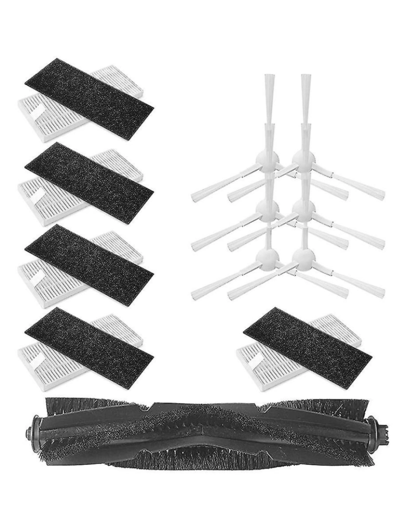 imagem de Peças de reposição Brush Brush Brushes Filtros HEPA Compatível para Q11 Robot Vacuum Cleaner AC1