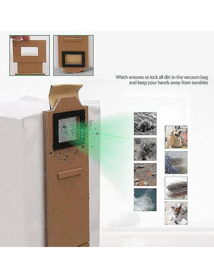 imagem de Solas de pó de 10 pacotes Substituição para Roborock S7 T7S T7S PLUS4