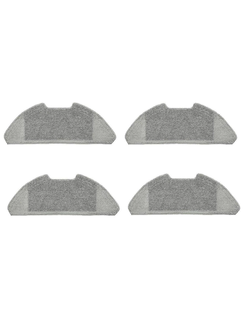 imagem de 4PCS MOP PAST RAGS PAD para Mi Robot Vacuum-Mop 2 Lite / Pro / Mjstl / Mjst1shw Robot Vacuum Cleange1