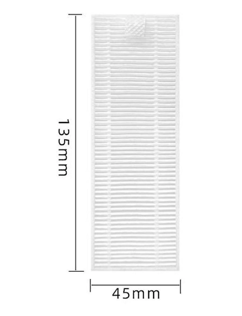 imagem de Filtro HEPA de vácuo de vácuo de 6pcs para 360 s10 x100 max robótico a vácuo Acessórios Filtros de acessórios Substituir3