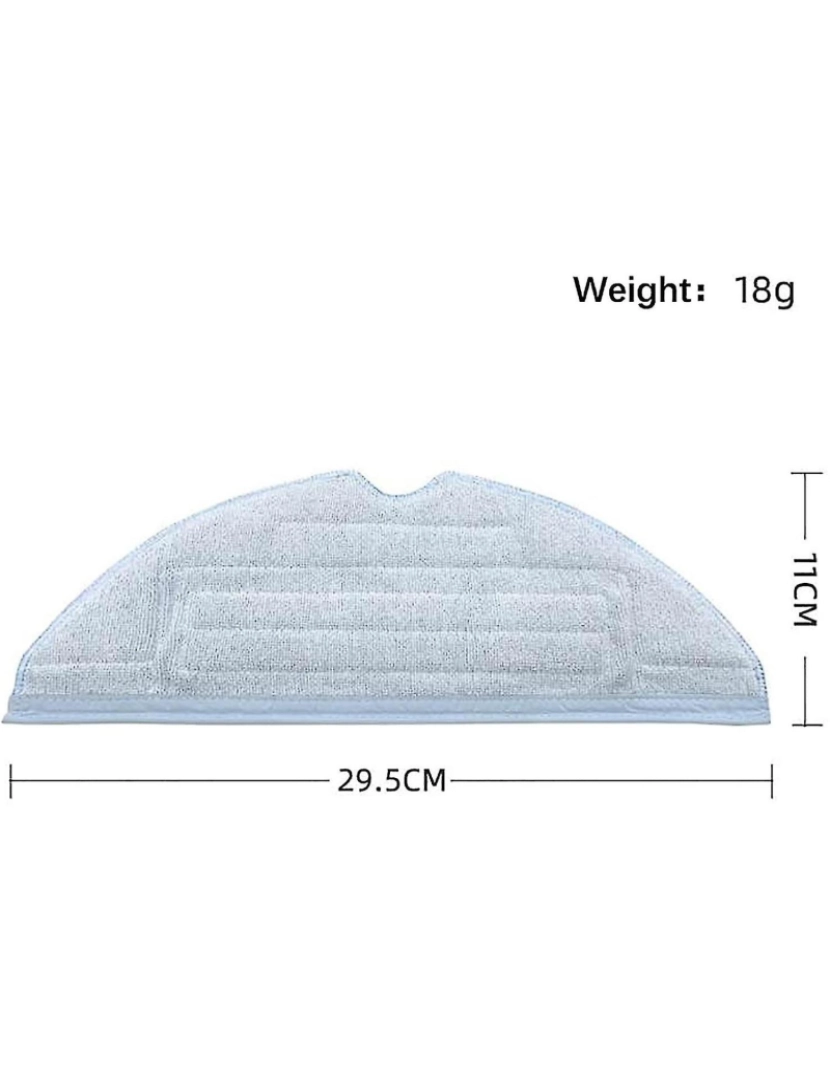 imagem de Pontas de limpeza de pano de esfregar de microfibra de substituição para T7 T7 Plus S7 Acessórios para Cleaums de aspiradoras 2 22