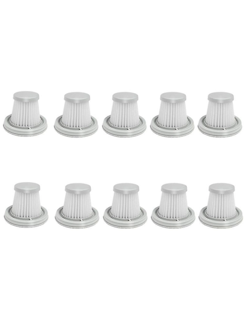 Crosmart - 10pcs Filtro hepa para mijia a pó de vácuo Home Carro doméstico Mini filtro lavável sem fio peças de reposição