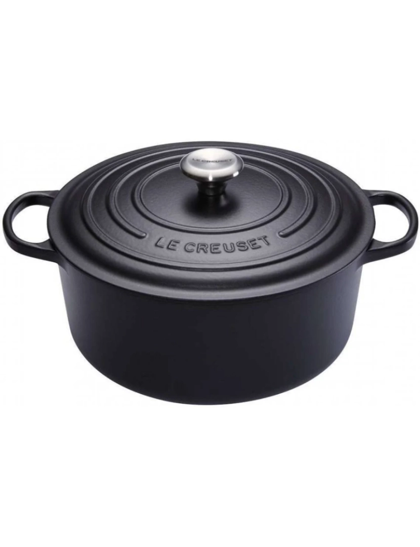 Le Creuset - Le Creuset Caçarola Cocotte Preto 24Cm