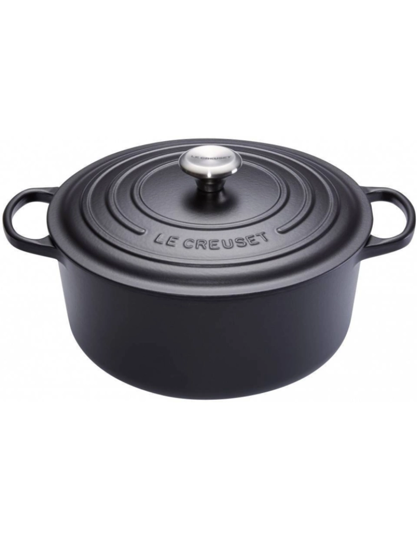 Le Creuset - Le Creuset Caçarola Cocotte Preto 26Cm