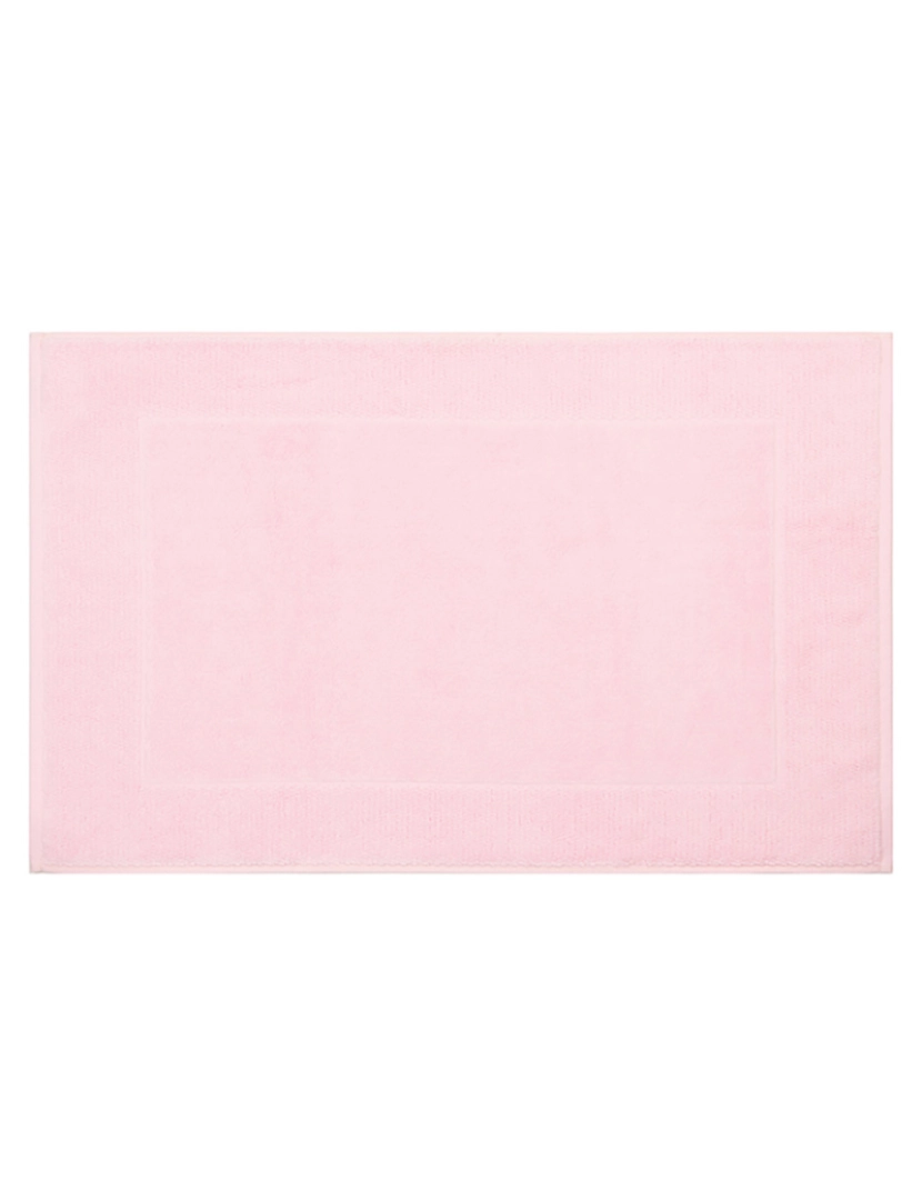 imagem de Tapete de banho Terry, qualidade 755 gramas, M/Luxury 50x80cm Rosa1