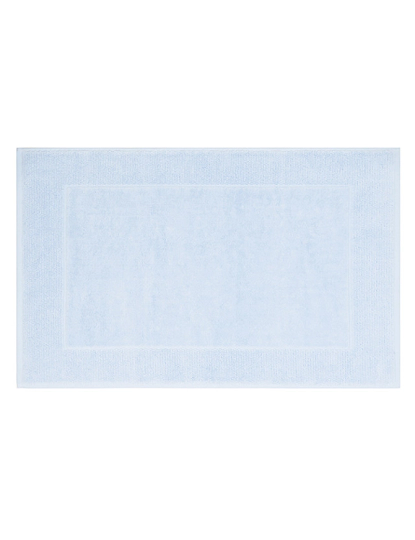 Mevak Living - Tapete de banho Terry, qualidade 755 gramas, M/Luxury 50x80cm Azul claro