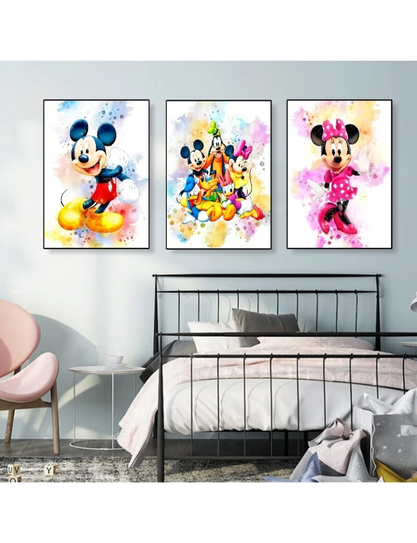 imagem de Pôster do Mickey - 30x40cm - Infantil e Bebê - Decoração de Pôster2