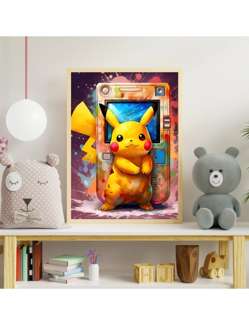 imagem de Pôster de Pokemon - 30x40cm - Infantil e Bebê - Decoração de Pôster2