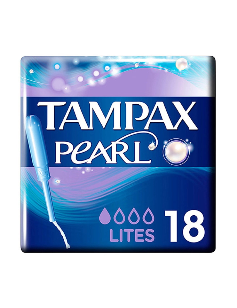 Tampax - Tampões Lites Pearl 18Uds