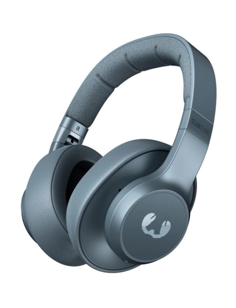 Fresh 'n Rebel - Aucultadores  Bluetooth Clam 2 ANC over-ear com cancelamneto de ruído, Steel Blue