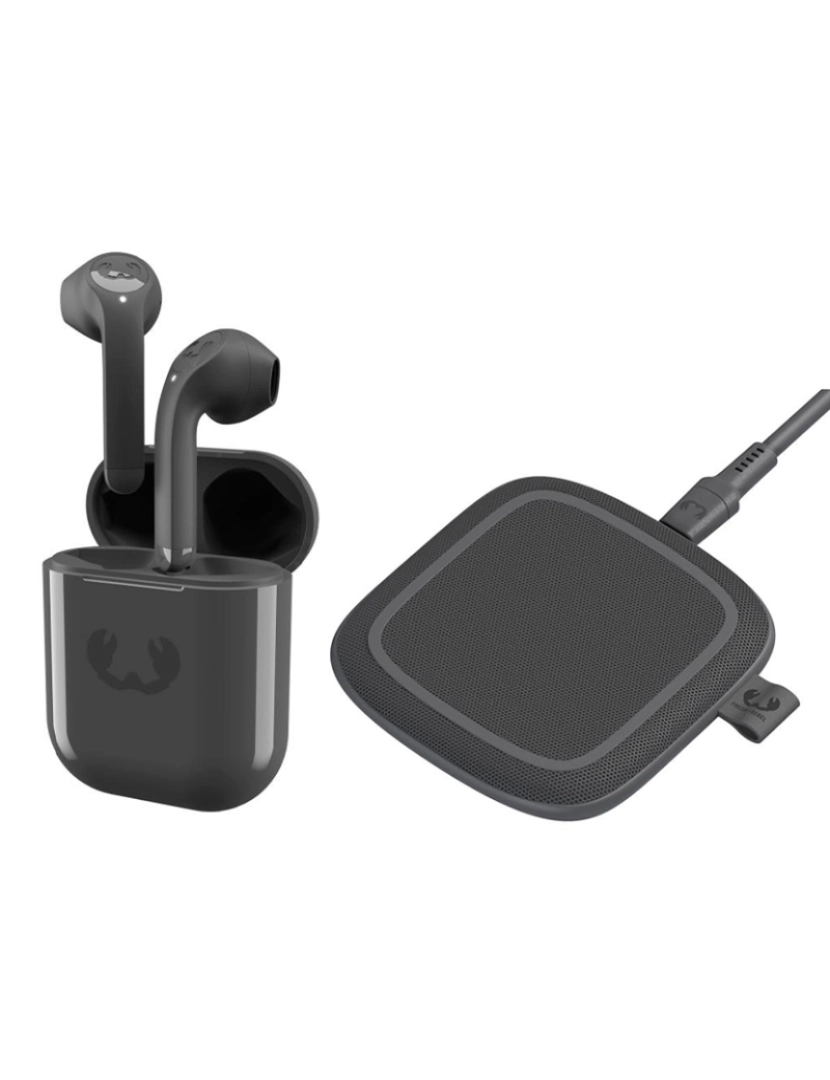 Fresh 'n Rebel - Earpods True Wireless TWINS 2 TIP + Base Carregamento Storm Grey