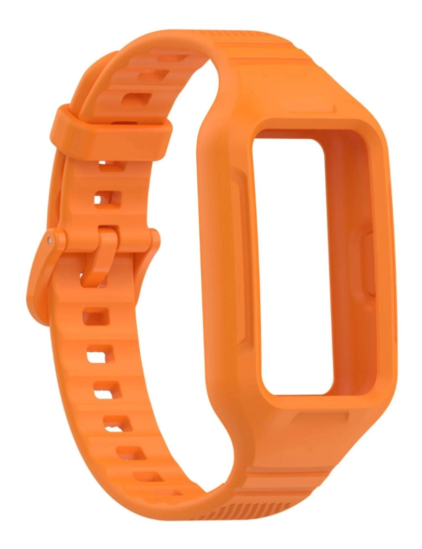 imagem de Pack 360 capa bracelete robusto para Huawei Band 8 Laranja2