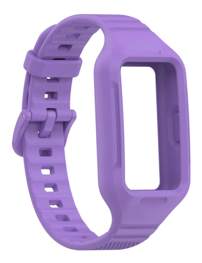 imagem de Pack 360 capa bracelete robusto para Huawei Band 8 Lavanda2