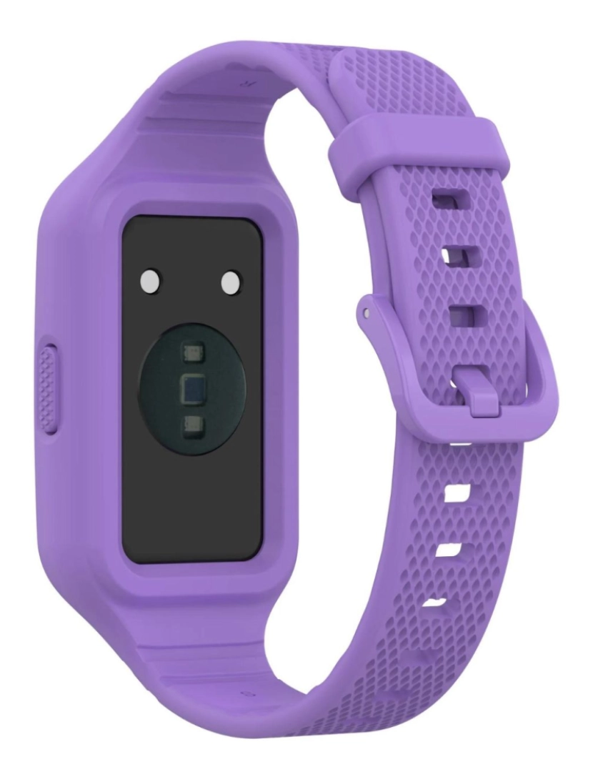 imagem de Pack 360 capa bracelete robusto para Huawei Band 9 Lavanda1