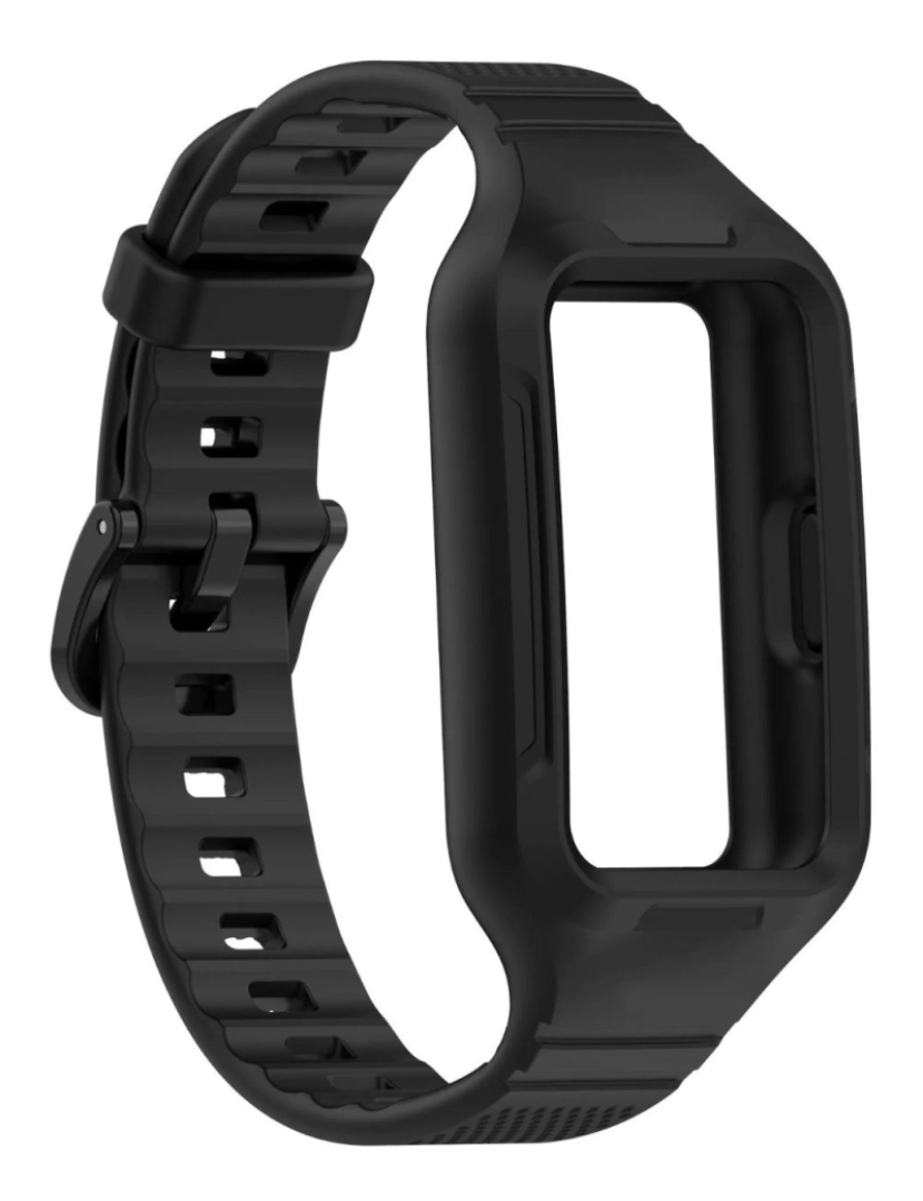 imagem de Pack 360 capa bracelete robusto para Huawei Band 8 Preto2