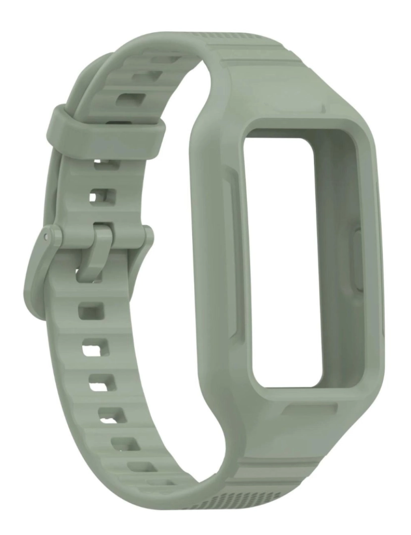 imagem de Pack 360 capa bracelete robusto para Huawei Band 8 Verde claro2