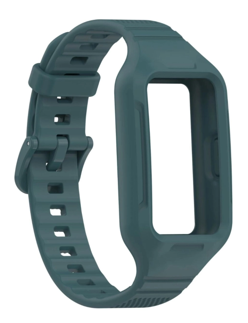 imagem de Pack 360 capa bracelete robusto para Huawei Band 8 Verde2