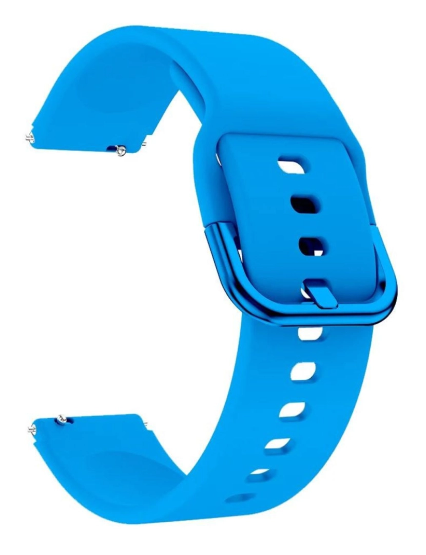 imagem de Bracelete suave em silicone liquido para Huawei Watch GT 4 41mm Azul2