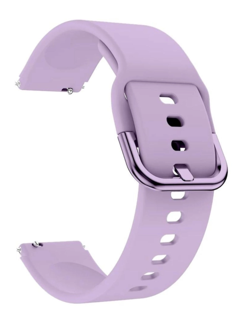 imagem de Bracelete suave em silicone liquido para Huawei Watch GT 4 41mm Lavanda2