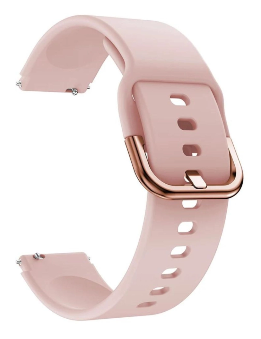 imagem de Bracelete suave em silicone liquido para Huawei Watch GT 4 41mm Rosa2