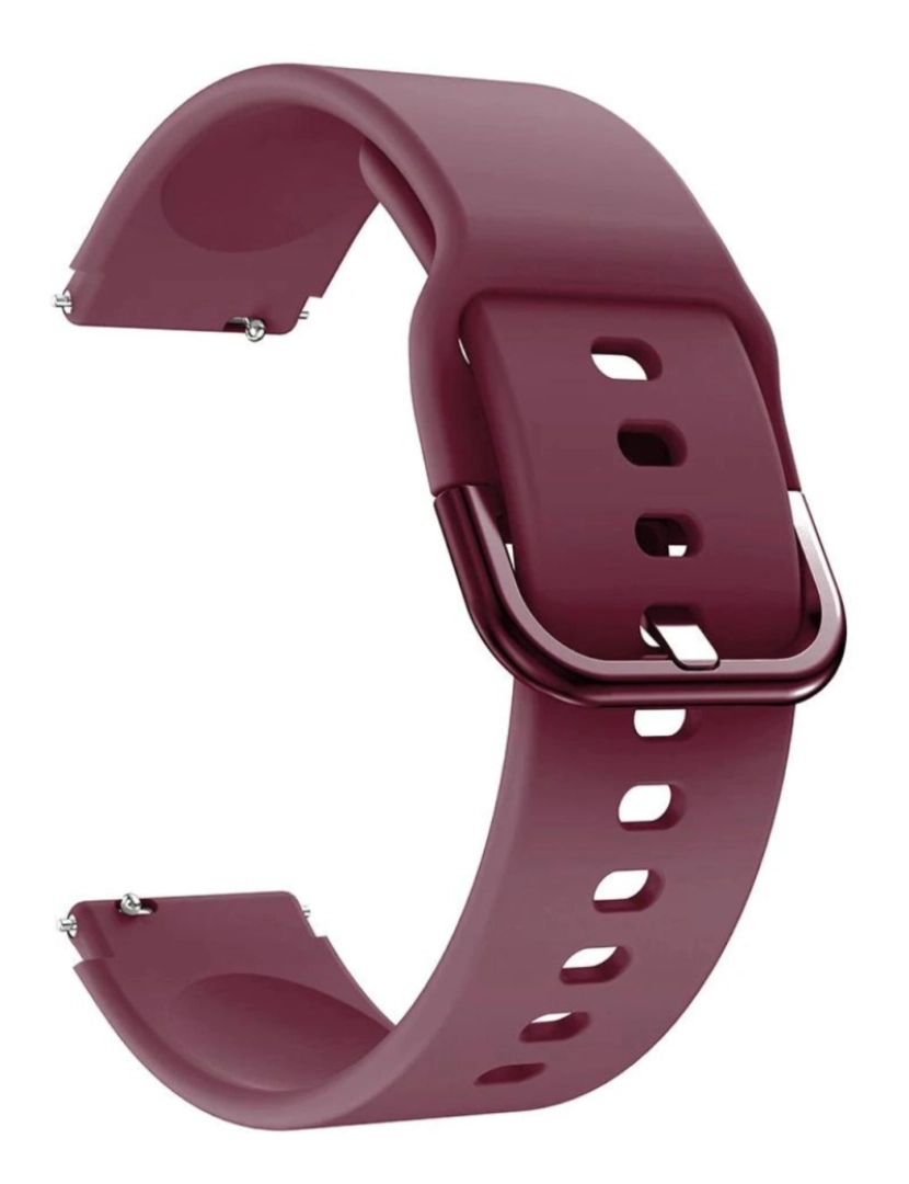 imagem de Bracelete suave em silicone liquido para Huawei Watch GT 4 41mm Vinho2