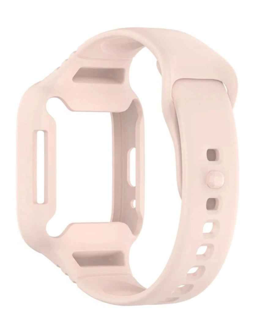 imagem de Pack 360 capa bracelete robusto para Redmi Watch 3 Active Rosa2