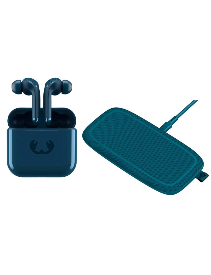 Fresh 'n Rebel - Earpods True Wireless TWINS 2 TIP + Base Carregamento Duo Blue