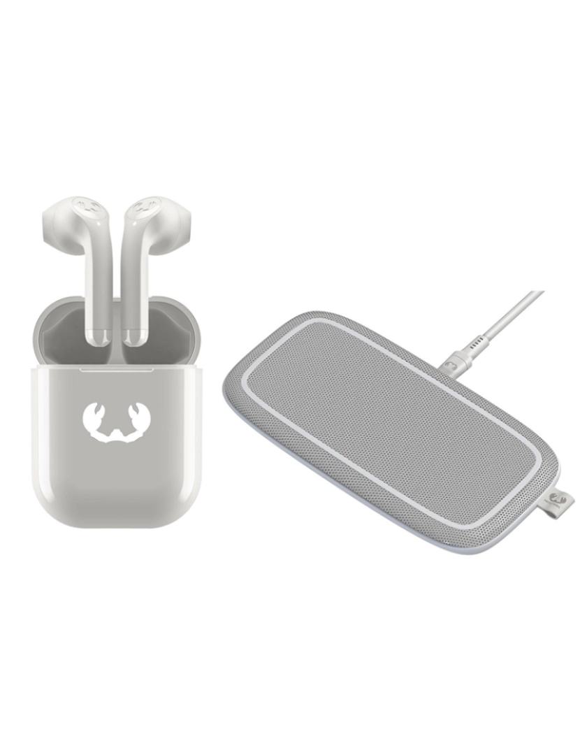 Fresh 'n Rebel - Earpods True Wireless TWINS 2 + Base Carregamento Duo Ice Grey