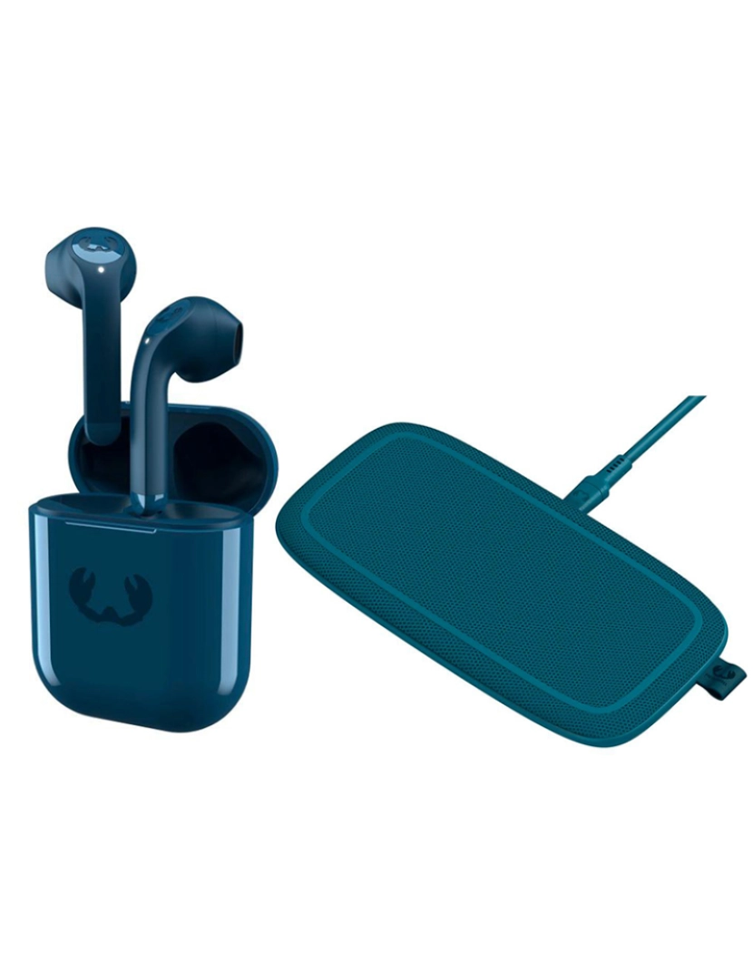 Fresh 'n Rebel - Earpods True Wireless TWINS 2 + Base Carregamento Duo Blue