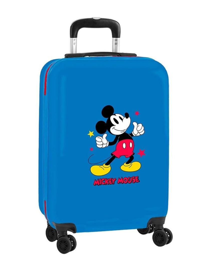 Mickey - Mala de cabine Mickey Mouse Only One Azul Marinho 20'' 34,5 x 55 x 20 cm