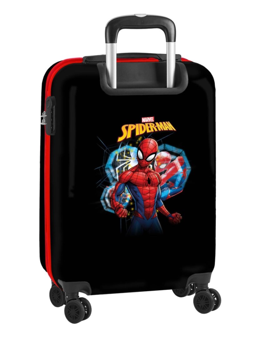 imagem de Mala de Cabine Spider-Man Hero Preto 20'' 34,5 x 55 x 20 cm2