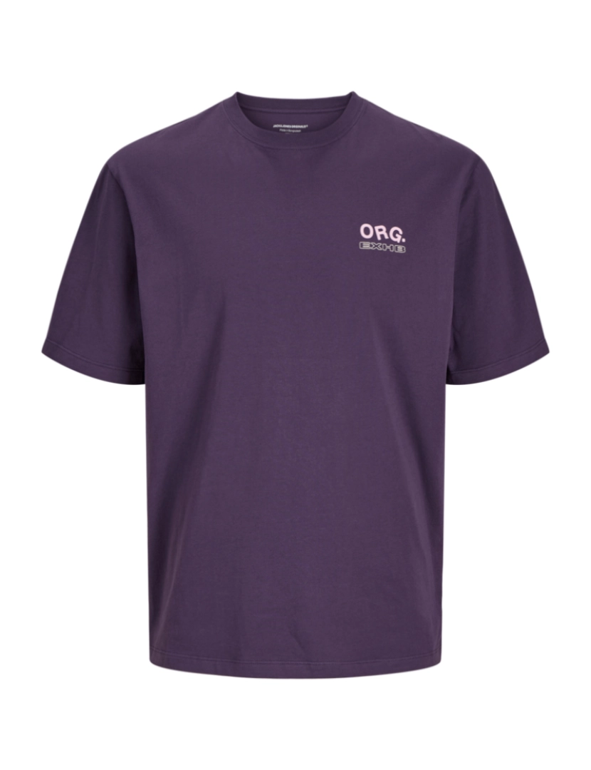 imagem de Jack & Jones Canon Wide Fit Tee  Roxo1