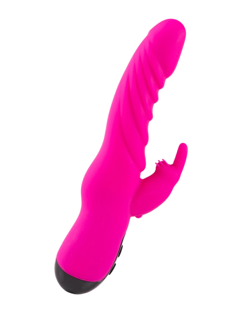 Hugbox - Vibrador Rabbit - 10 programas - Rosa