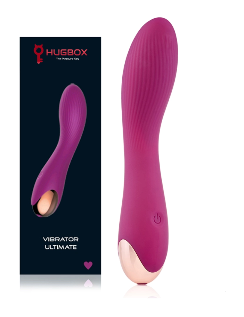 Hugbox - Vibrador Feminino - Ponto G - 20 programas - Púrpura