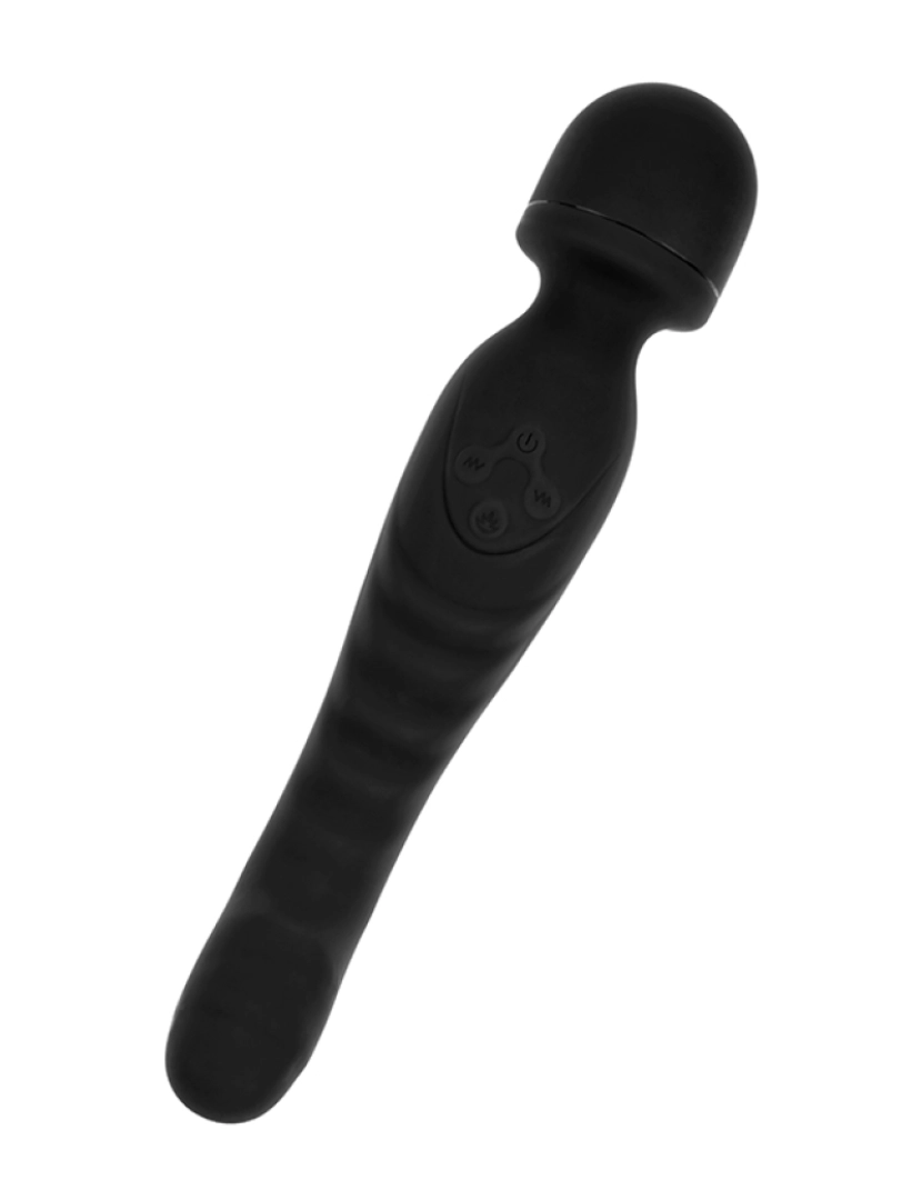 Hugbox - Vibrador Wand - Opção de aquecimento - 7 programas - Preto