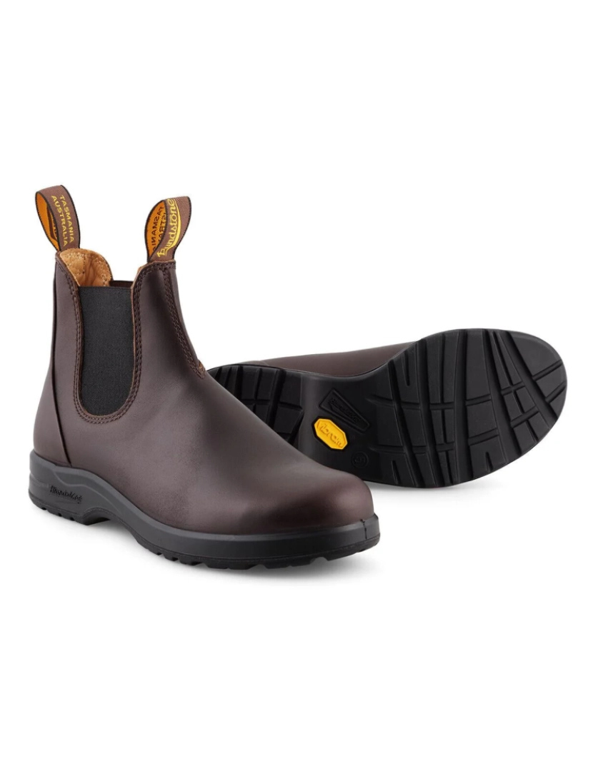 imagem de Blundstone # 2057 Bota de couro Chelsea marrom3