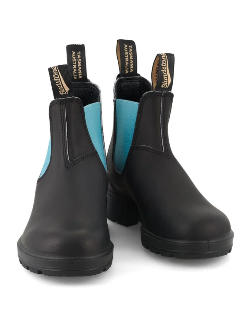 imagem de Bota Chelsea Blundstone #2207 Preta/Teal4