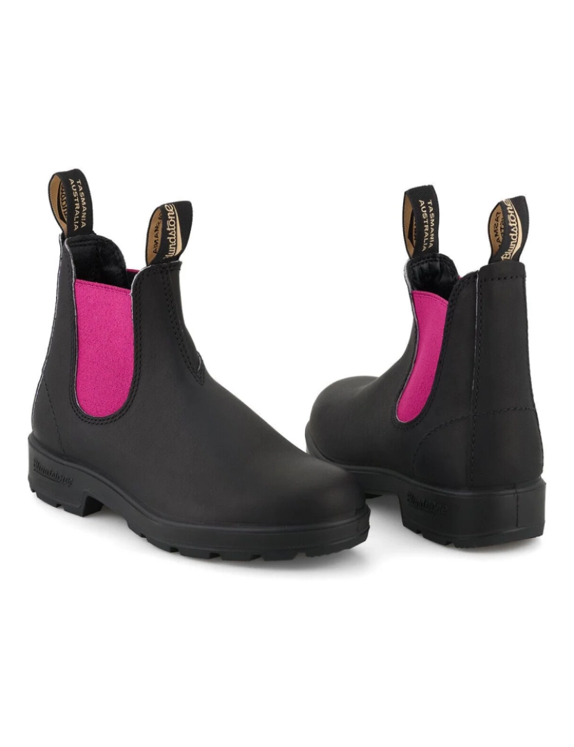 imagem de Bota Chelsea Blundstone #2208 Preta/Fuschia3