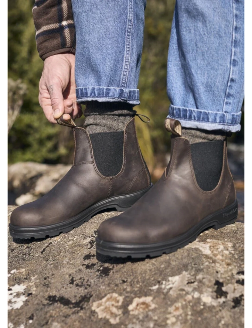 imagem de Blundstone #2340 Botas Chelsea Marrom Terra2