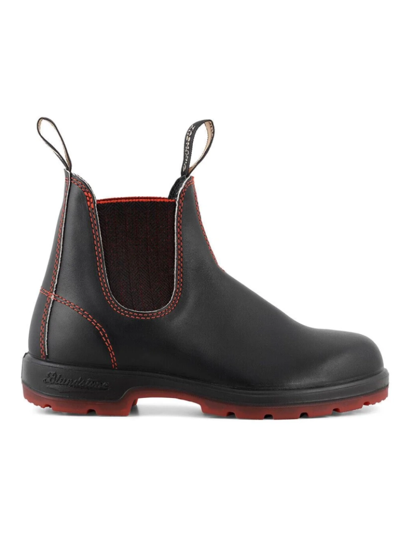 Blundstone - Bota Chelsea Blundstone #2342 Preta/Vermelha