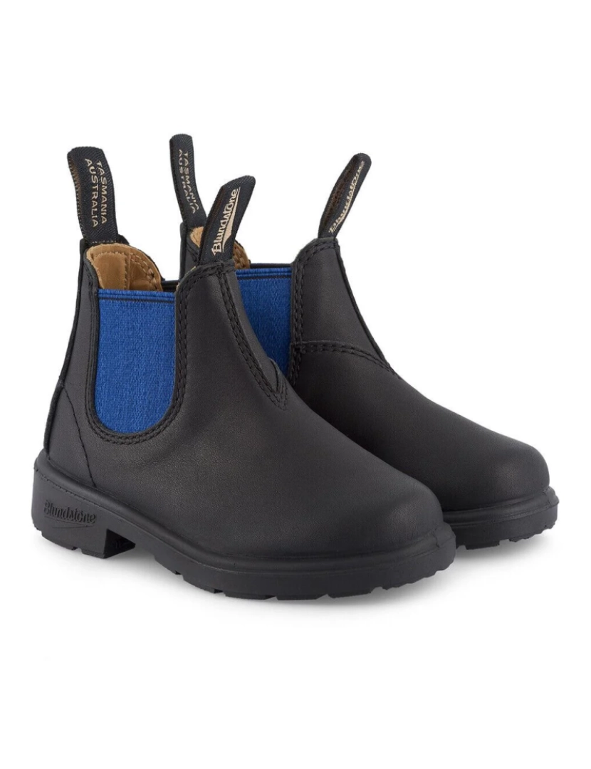 imagem de Bota Chelsea Blundstone #580 infantil preta/azul3