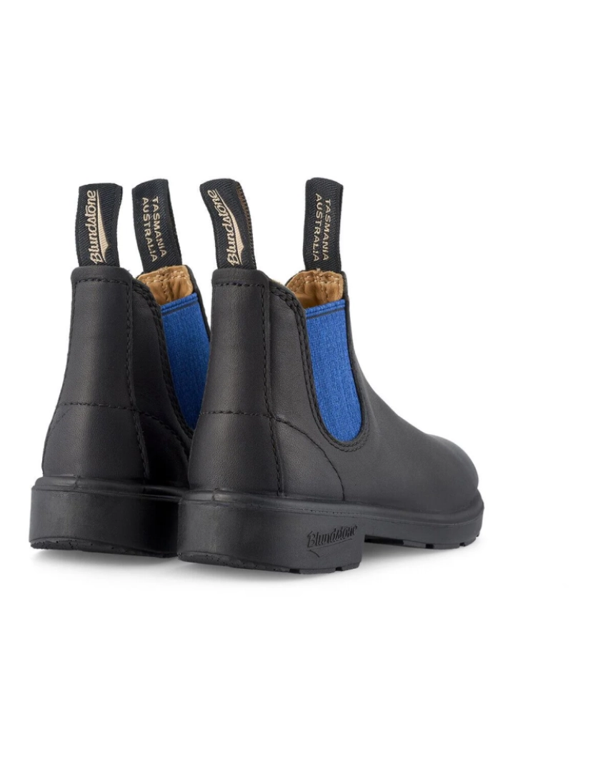 imagem de Bota Chelsea Blundstone #580 infantil preta/azul4