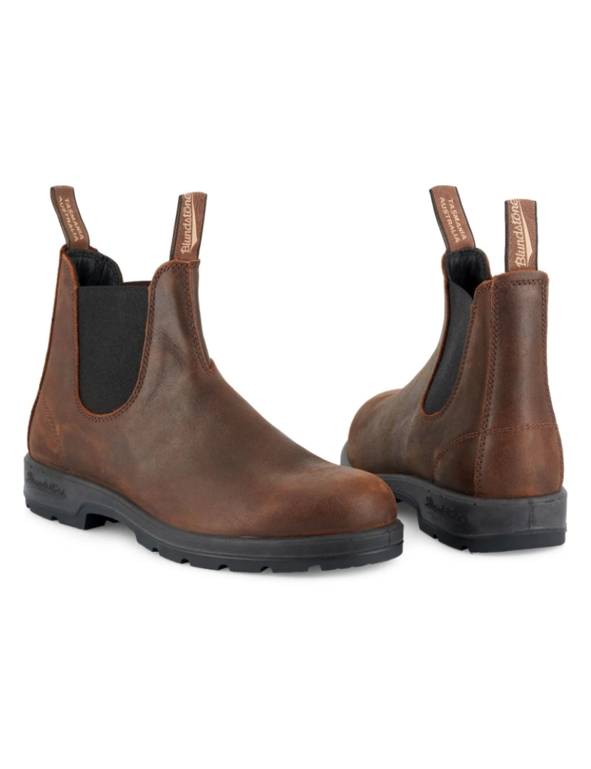 imagem de Blundstone #1609 Bota Chelsea Marrom Antiga4