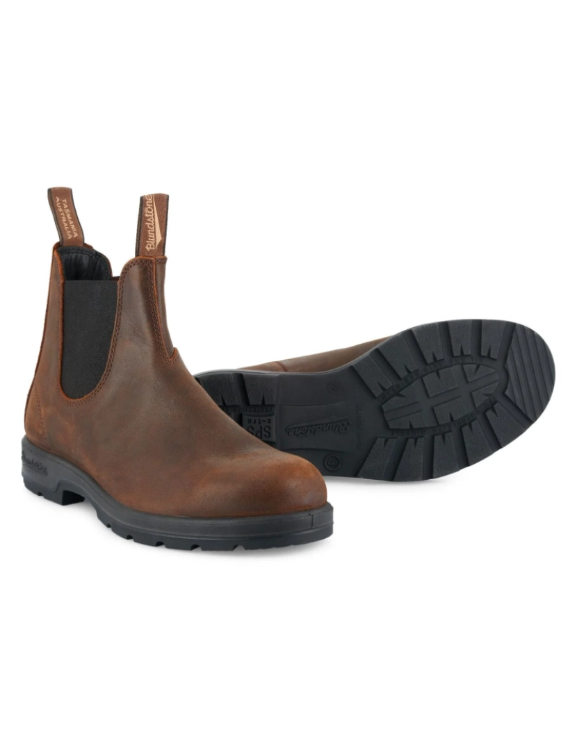 imagem de Blundstone #1609 Bota Chelsea Marrom Antiga5