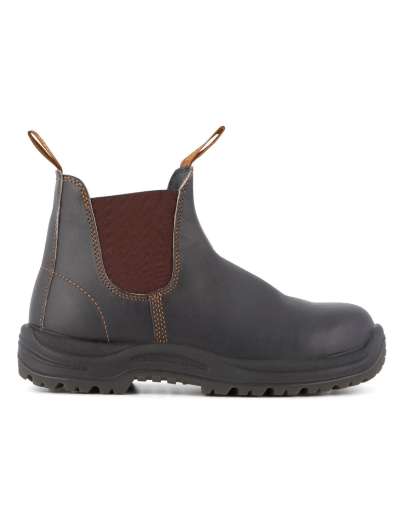 Blundstone - Bota Chelsea Blundstone #192 com biqueira de aço marrom