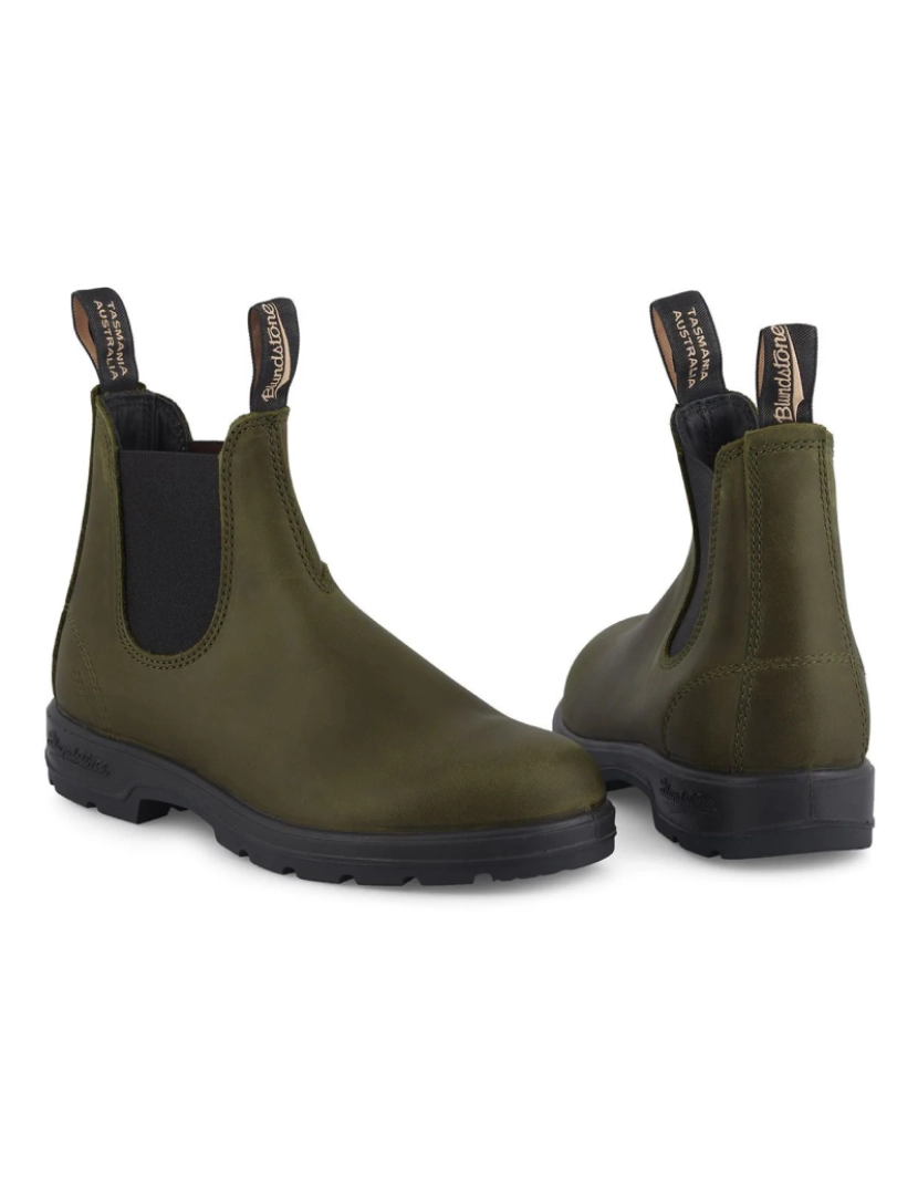 imagem de Bota Chelsea Verde Blundstone #20524