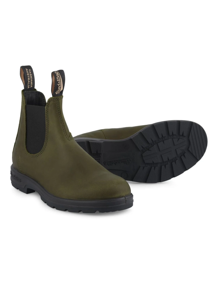 imagem de Bota Chelsea Verde Blundstone #20525