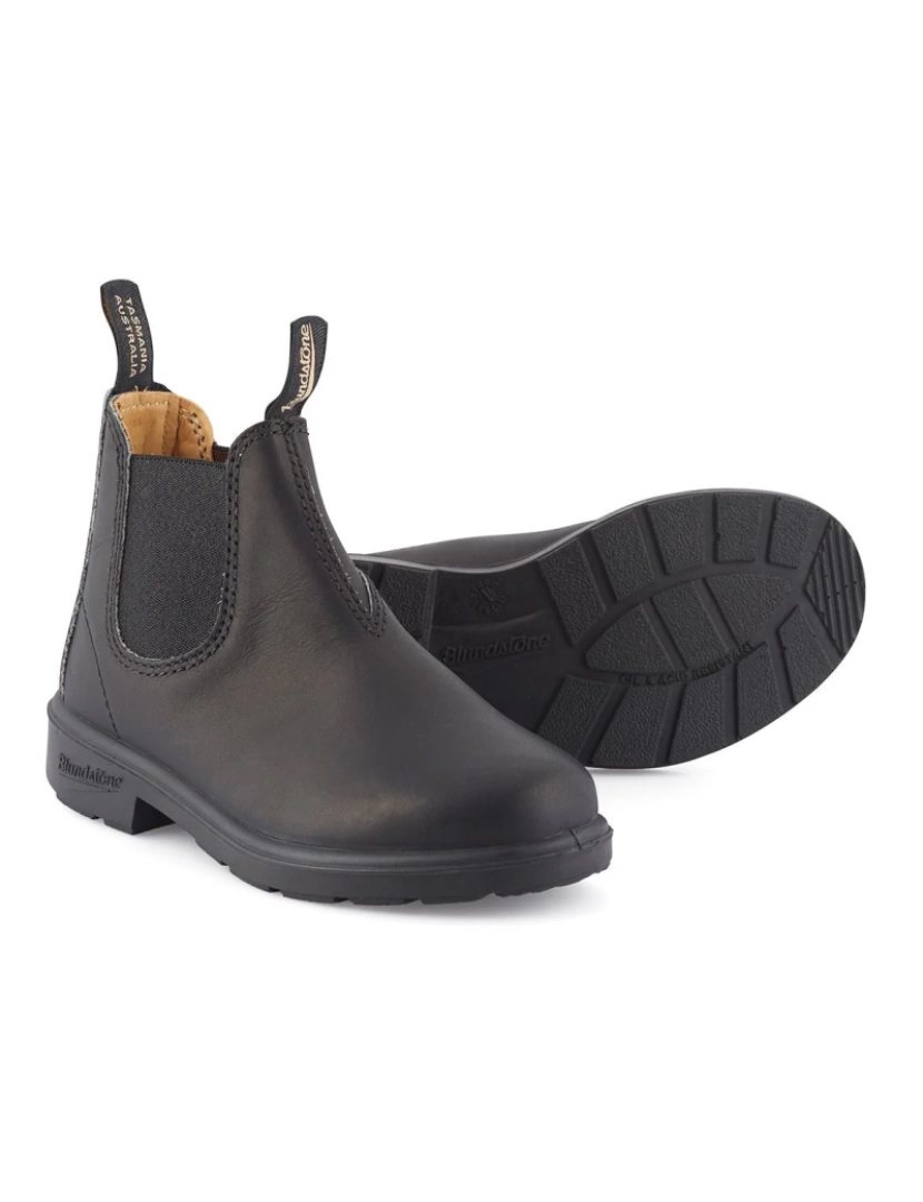 imagem de Bota infantil de couro preta Blundstone #5316